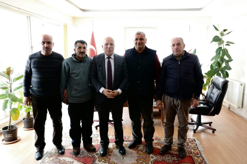 Büyükşehir Belediye Başkanı Mehmet SEKMEN Odamızı ziyaret etti.